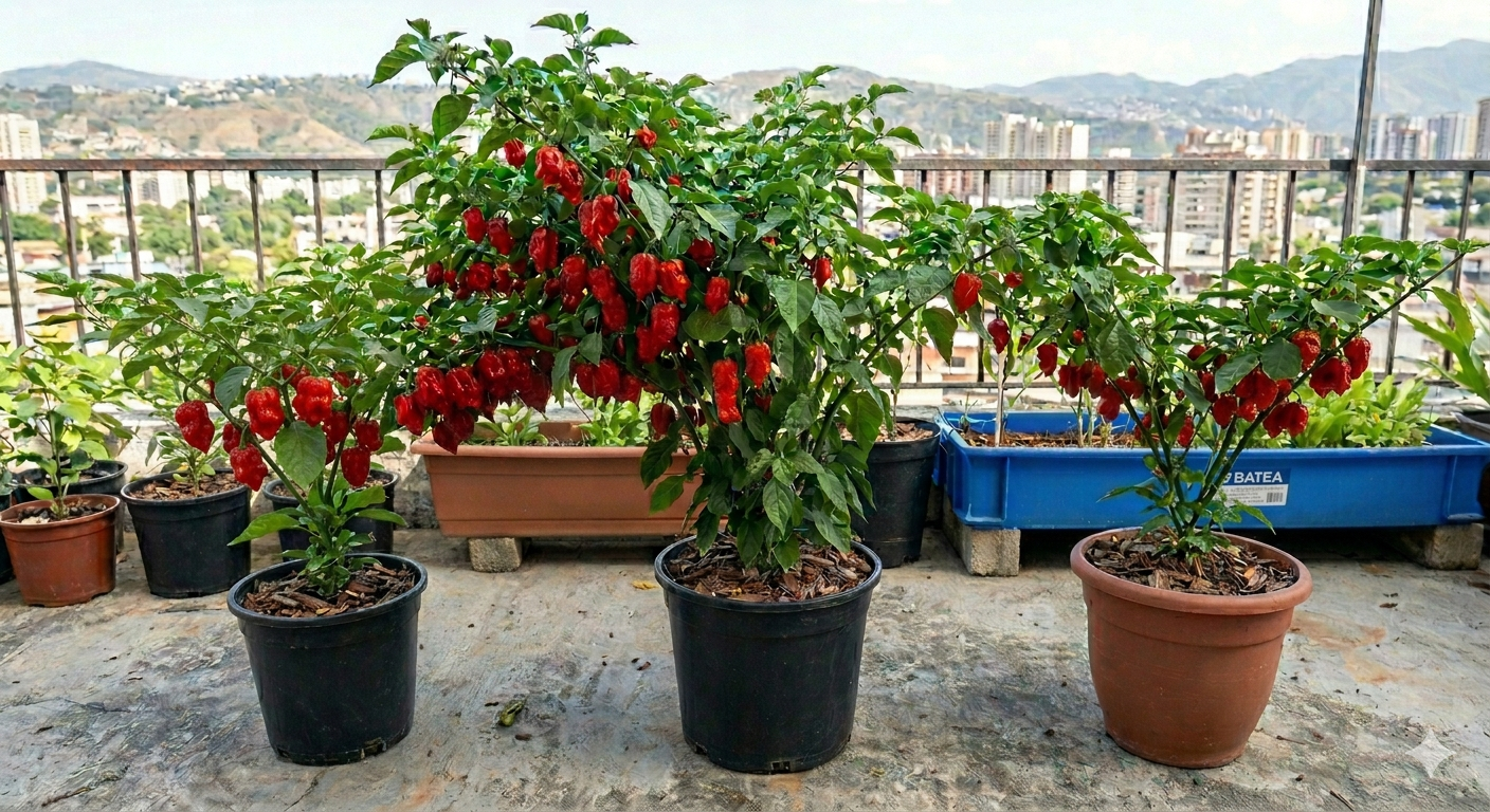 Plantas de Carolina Reaper